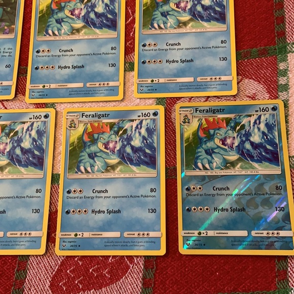 Pokemon TCG Totodile/Croconaw/Feraligatr Bundle (10 Cards) - Picture 6 of 13